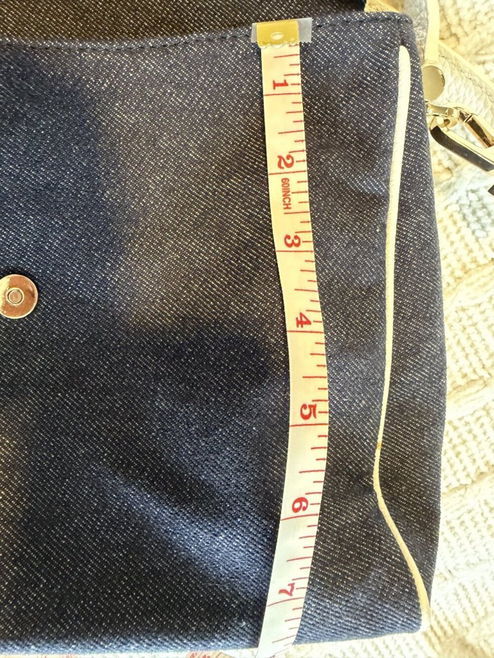 Kate Spade denim crossbody - Picture 10 of 12